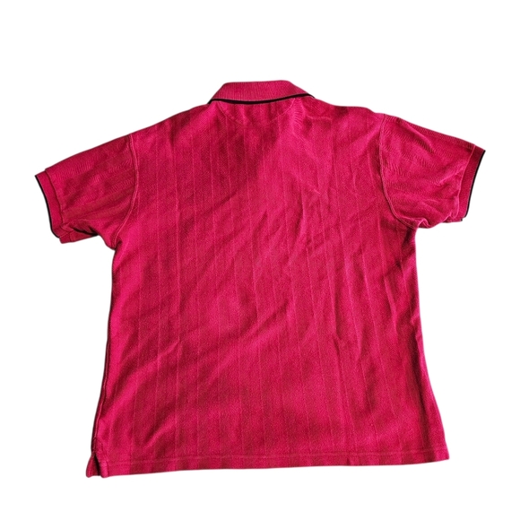 Vintage Chaps Ralph Lauren Vibrant Red Polo Shirt - Picture 2 of 5